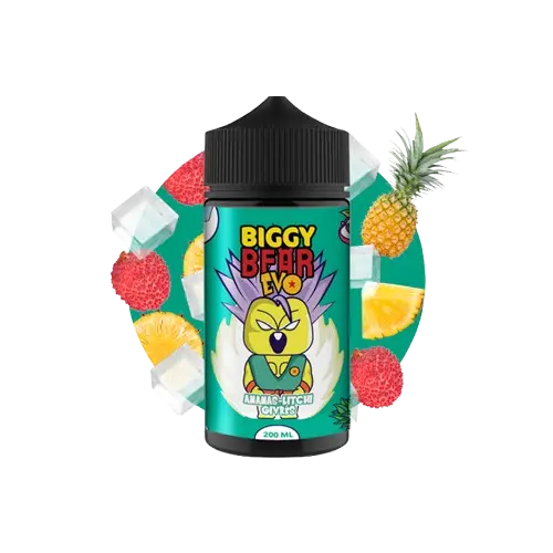 Ananas Litchi Givrés 200ml -Biggy Bear MKeliquide