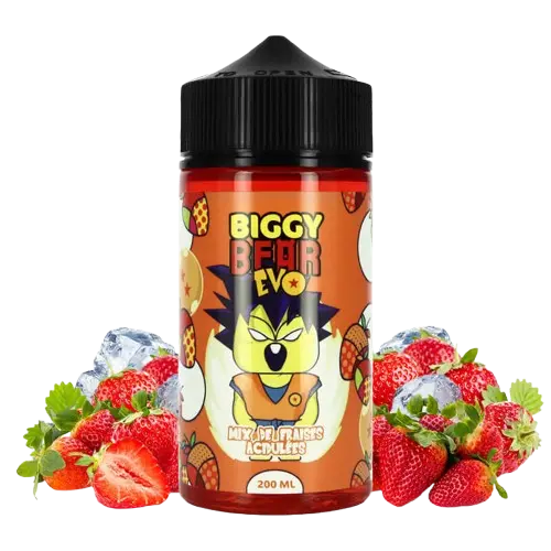 Mix de Fraises Acidulées 200ml -Biggy Bear MKeliquide